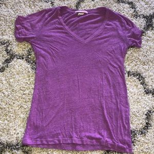 PINK Tri- Blend Purple Tee